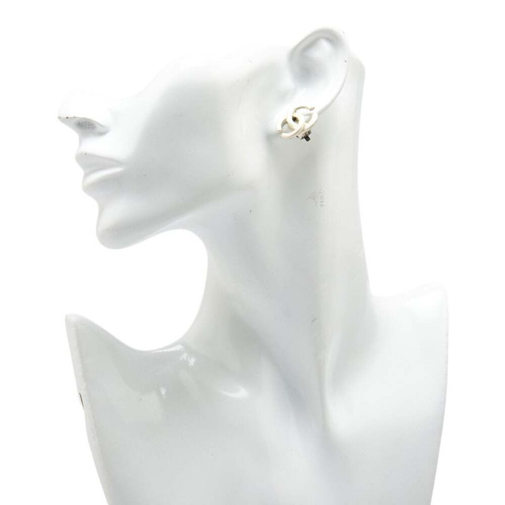 Chanel Cc Logo Clip-On Earrings Metal #209204C48B - Picture 6 of 6